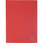 Protège-documents en polypropylène souple OPAK 20 vues - A4 Rouge x 25 EXACOMPTA
