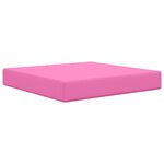 vidaXL Coussin de canapé d'extérieur Polyester Rose 60 x 60 cm