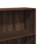 vidaXL Bibliothèque chêne marron 60x30x152 cm bois d'ingénierie