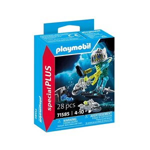 PLAYMOBIL 71585 - Special Plus Robot de plongée