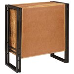 vidaXL Buffet Marron 66 x 33 x 70 cm bois de manguier massif