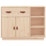 vidaXL Buffet 98 5x40x75 cm Bois massif de pin