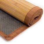 Tapis en bambou 60 x 300 marron
