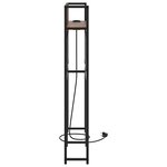 vidaXL Tête de lit de rangement Chêne marron 100 cm Bois d'ingénierie