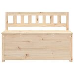 Banc banquette 110 x 41 x 76 5 cm bois de pin massif 02_0010647