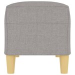 Banc banquette 100 x 35 x 41 cm tissu gris clair 02_0010651