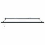 vidaXL Auvent rétractable anthracite 4x3 m tissu et aluminium