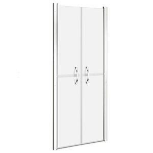 vidaXL Porte de douche ESG dépoli 101x190 cm
