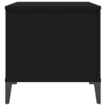 vidaXL Table basse Noir 90x44 5x45 cm Bois d'ingénierie