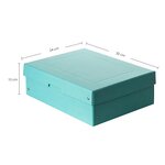Purebox Pastel A4 100mm - Bleu - X 5 - Falken