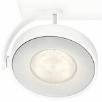 Philips myliving plafonnier led "clockwork" 4 5 w blanc 531703116