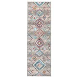vidaXL Tapis ARBIZU intérieur extérieur design vintage 80x250 cm