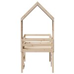 vidaXL Lit haut sans matelas 80x200 cm bois de pin massif