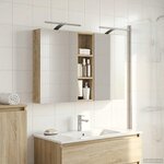 vidaXL Ensemble de Meubles de Salle de Bain 3 Pièces 100 x 10 5 x 60 5 cm