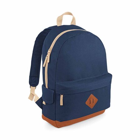 Sac à dos loisirs style rétro Heritage Backpack - BG825 - bleu marine