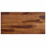 vidaXL Table de bar 120x60x107 cm bois massif d'acacia