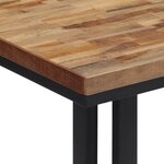 vidaXL Table basse 55x55x40 cm teck de récupération massif