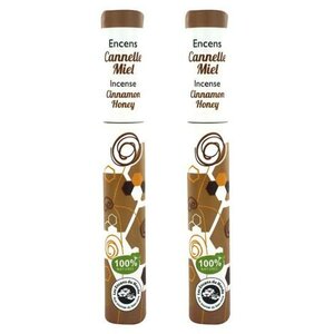Encens Cannelle-Miel-Fenouil 60 bâtonnets 30 min