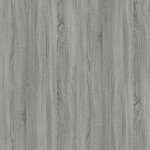 vidaXL Table basse Sonoma gris 100x50x35 cm Bois d'ingénierie