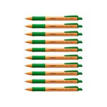 Stylo Bille Rétractable POINTBALL Tracé 0 5 mm Vert x 10 STABILO