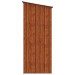 vidaXL Cabanons de jardin Marron 153 5 x 86 x 200 cm Métал