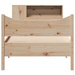 vidaXL Cadre de lit sans matelas 90x200 cm bois de pin massif