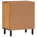 vidaXL Table de chevet 50x33x60 cm bois d'acacia solide