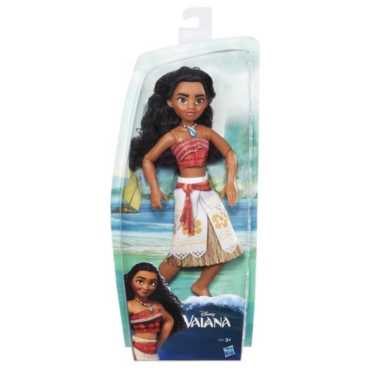 DISNEY PRINCESSES VAIANA Poupee 30cm La Poste