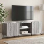 vidaXL Meuble TV Sonoma gris 150 x 31 x 52 cm Bois d'ingénierie