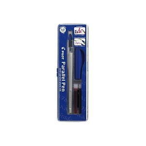 Coffret Stylo plume Calligraphique Parallel Pen Corps Bleu Plume Extra Large 6 mm PILOT