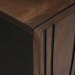 vidaXL Buffet Marron 60 x 33.5 x 75 cm Bois de manguier massif