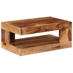 vidaXL Table basse Bois