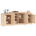 vidaXL Buffet 164x37x68 cm Bois massif de pin