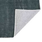 Vidaxl tapis lavable pliable gris 160x230 cm polyester