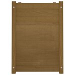 vidaXL Jardinière d'extérieur Marron miel 100x50x70 cm Pin massif