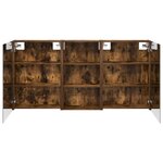 vidaXL Ensemble de Meubles de Salle de Bain 3 Pièces 140 x 14 5 x 70 cm