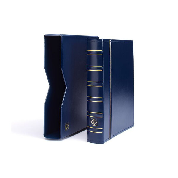 Album à 4 anneaux Vario Classic Leuchtturm. Couleur - Bleu