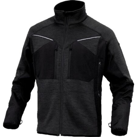 Veste pull Nagoya taille M gamme MACH ORIGINALS. 96  polyester 4  élasthane. Fermeture par zip anti-froid. 6 poches.