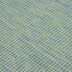 vidaXL Tapis à tissage plat d'extérieur 160x230 cm Turquoise