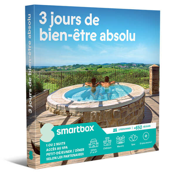 SMARTBOX - Coffret Cadeau 3 jours de bien-être absolu -  Séjour