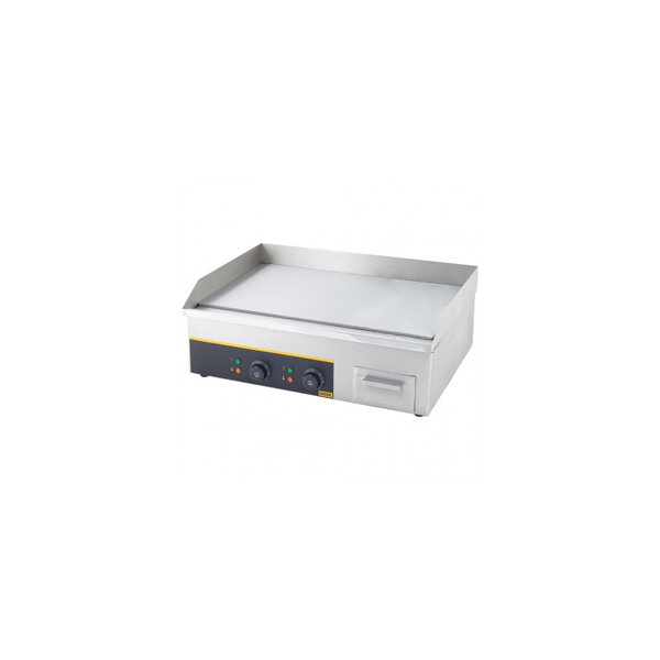 Plancha professionnelle plaque lisse 3600 w - stalgast -  - acier inoxydable640 x440x175mm