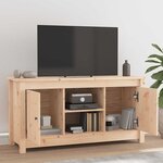 vidaXL Meuble TV 103x36 5x52 cm Bois de pin massif
