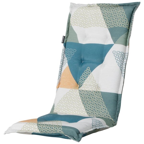 Madison Coussin de chaise à dossier haut Triangle 123x50 cm Vert