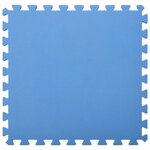 vidaXL Tapis de sol de piscine 6 Pièces Bleu 2 16 ㎡ Mousse EVA