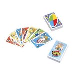 Mattel HFC79 - Jeu de cartes UNO Junior Leo Lausemaus