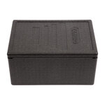 Conteneur epp gn 1/1 ouverture sur le dessus - avec bac gn 1/1 et couvercle - 46 l - cambro -  - polypropylène46 600x400x316mm