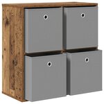 vidaXL Buffet Bois ancien 68 5 x 32 x 67 cm