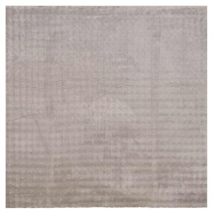 vidaXL Tapis de surface Carré HUARTE Sable 240 x 240 cm Polyester