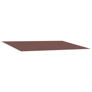 vidaXL Toile de rechange pour auvent Marron 400 × 300 cm Polyester