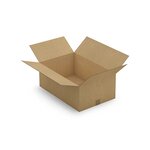 Caisse carton brune simple cannelure raja 59x39x23 cm (lot de 20)